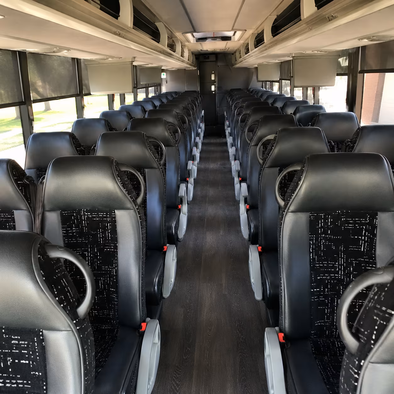 lincoln wedding charter bus rentals