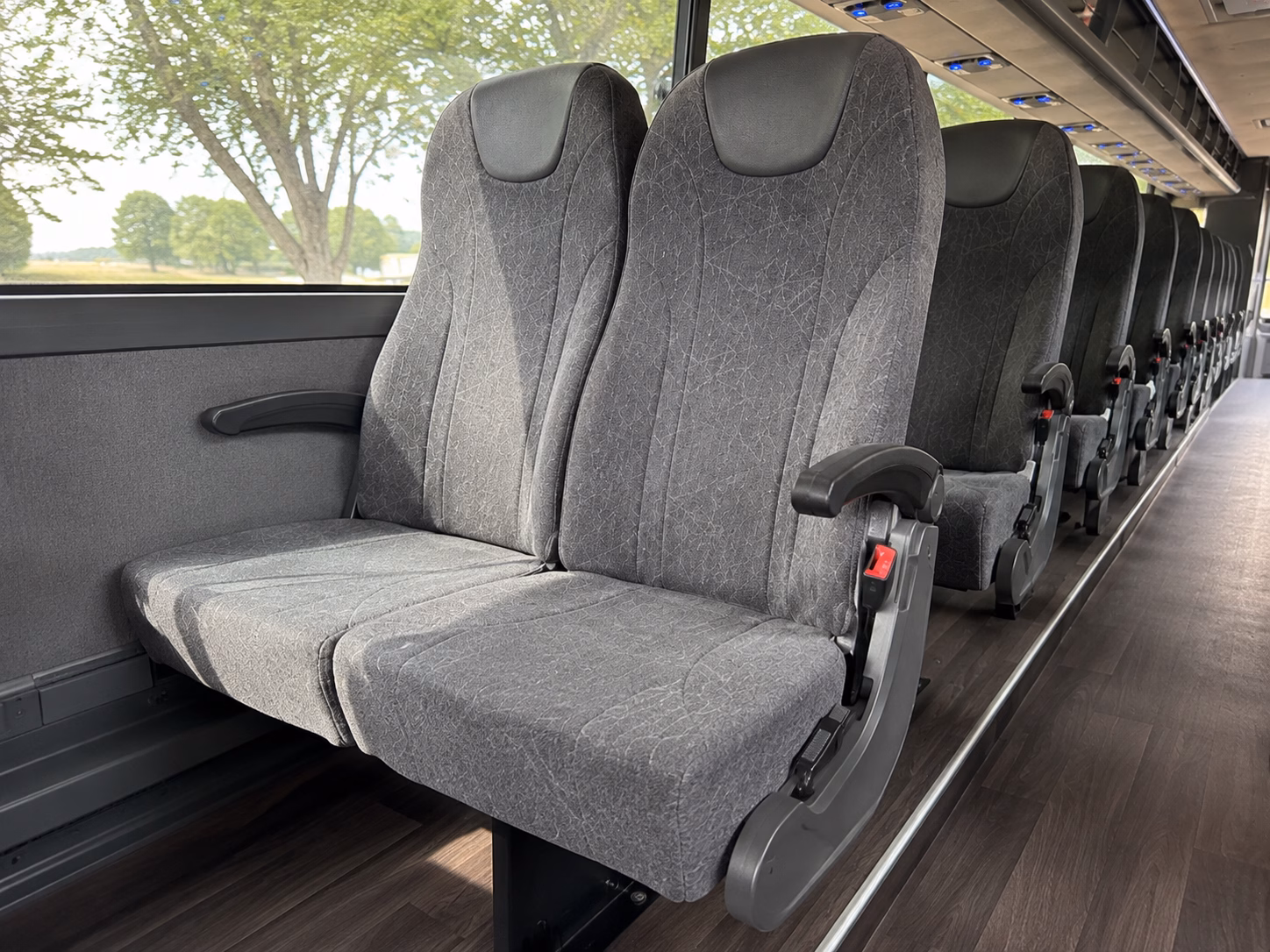 rancho cordova airport transportation onboard seating