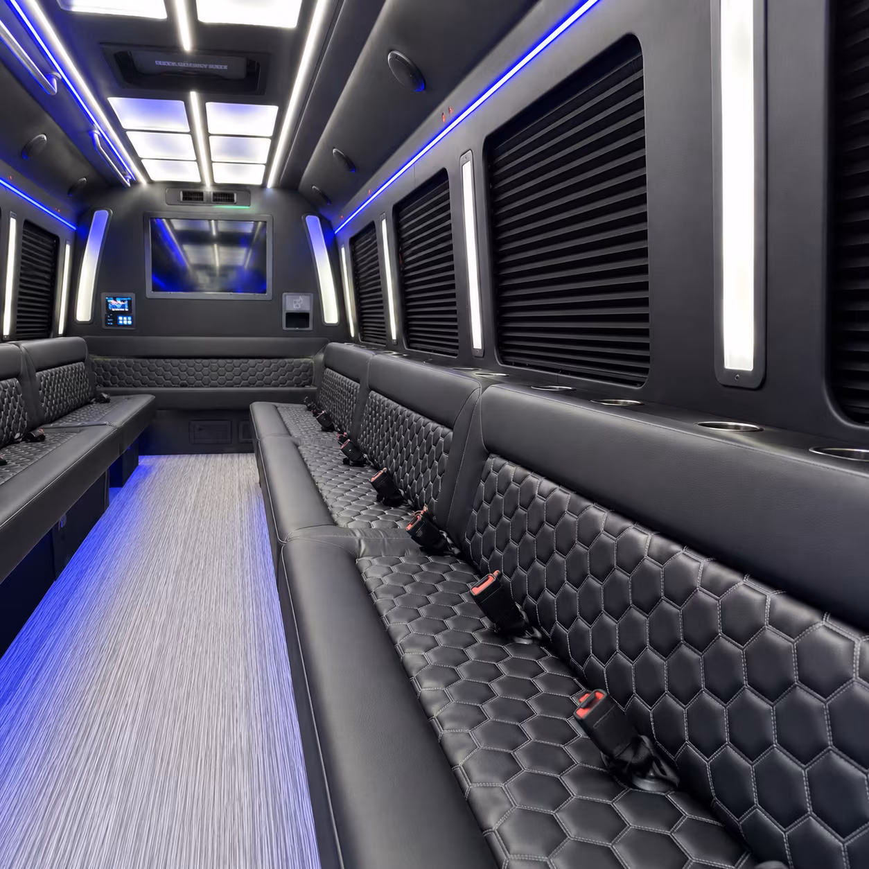 rancho cordova holiday party bus rental