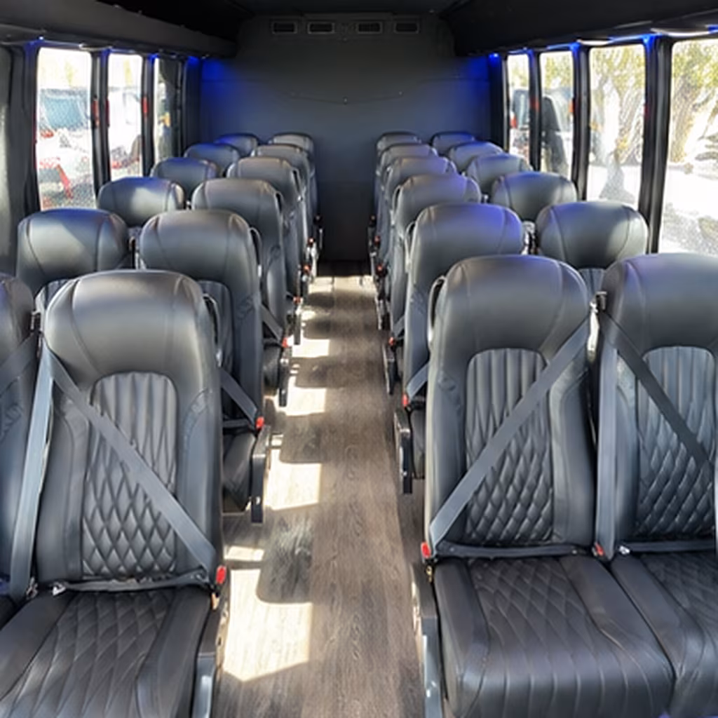roseville corporate bus rentals for meetings and conferences