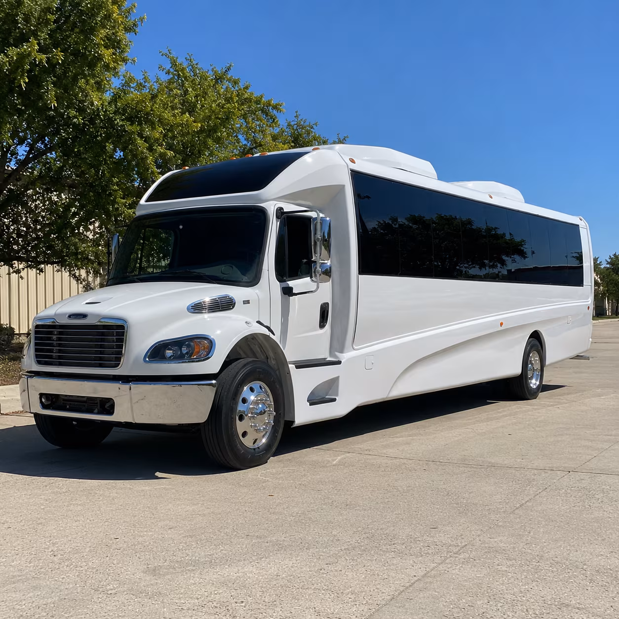 roseville wedding shuttle bus rentals