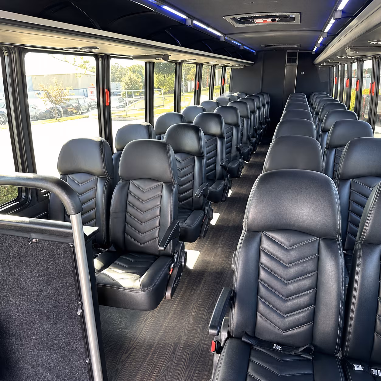 woodland rent a bus for a meeting or corporate event in woodland